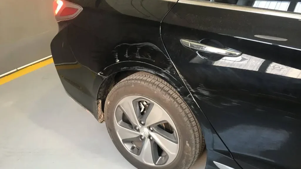 صافکاری PDR خودرو هیوندا - قبل