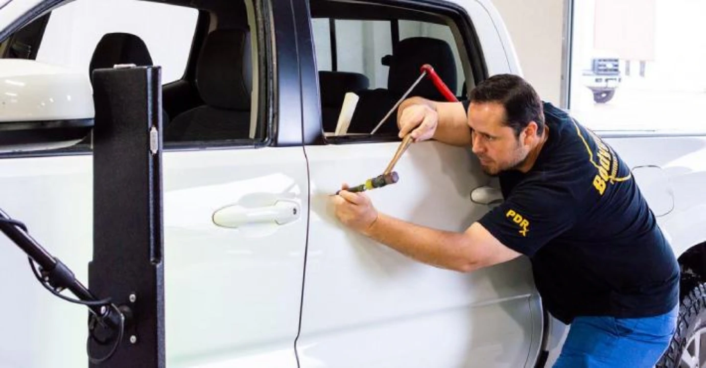 صافکاری درب خودرو