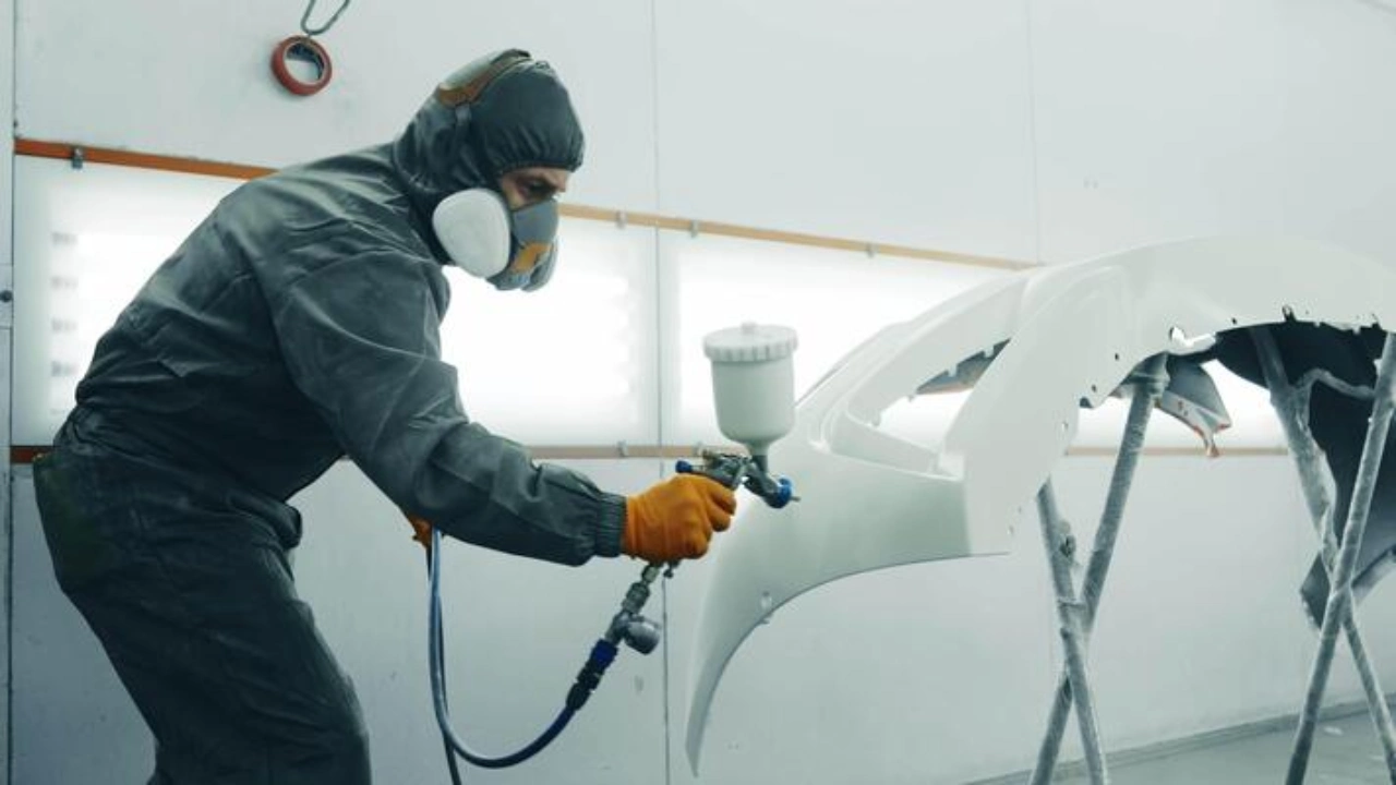 ترمیم رنگ خودرو