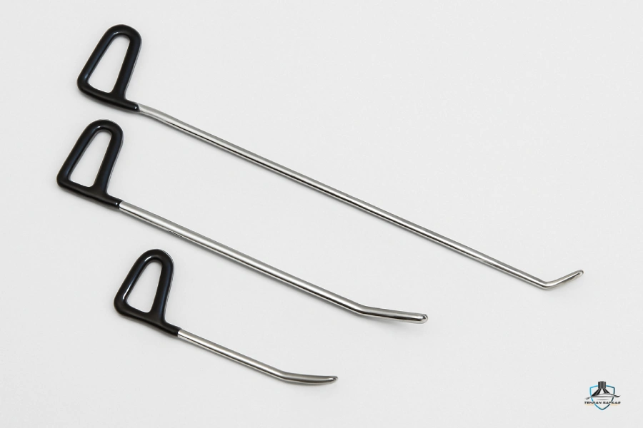 کلیپسها و میله های صافکاری