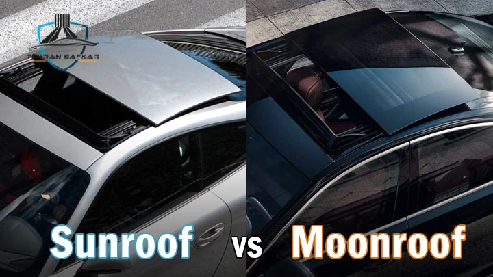 تفاوت بین سانروف و مونروف (Sunroof vs. Moonroof)