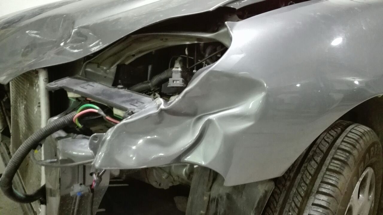 صافکاری گلگیر خودرو