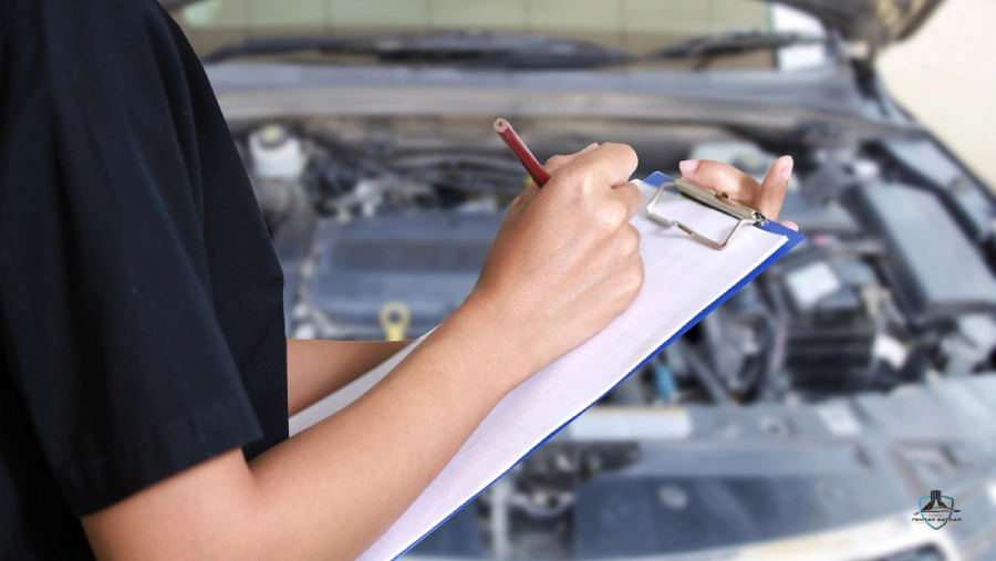 پذیرش و بررسی سریع بدنه ماشین و داخل