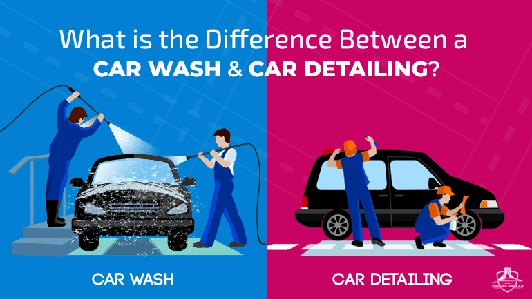 تفاوت دیتیلینگ ماشین با کارواش و پولیش معمولی