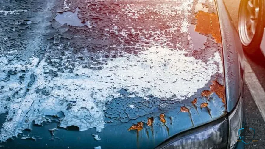 چطور آفتاب سوختگی ماشین را بشناسیم