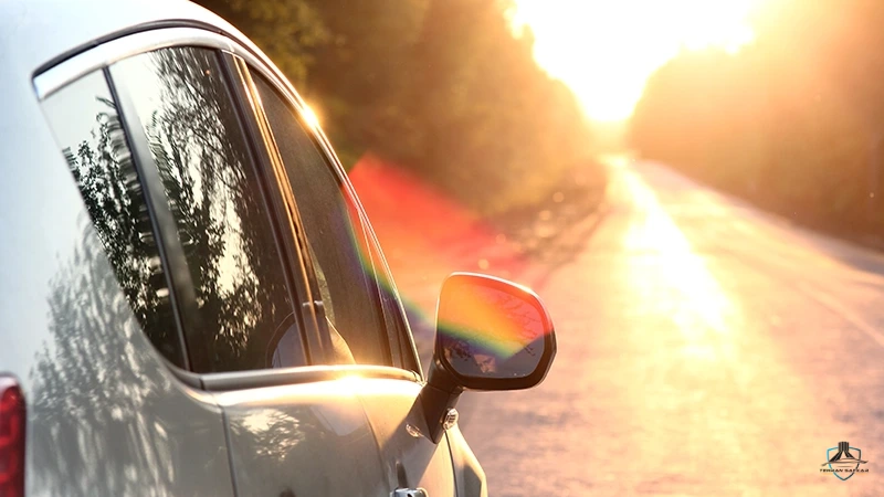 اشعه UV در آفتاب سوختگی ماشین