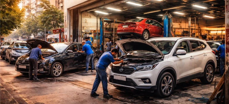 صافکاری در محله هروی