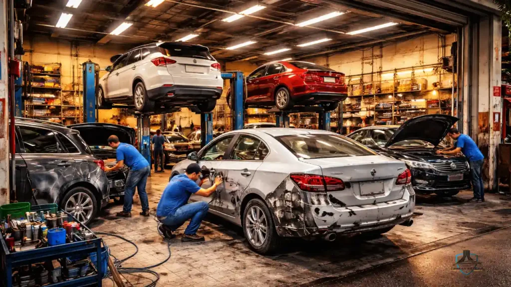 صافکاری در محدوده هروی تهران